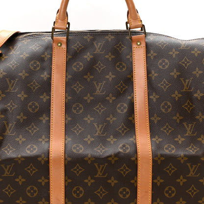 Louis Vuitton Monogram Keepall Bandouliere 60 8 of 12