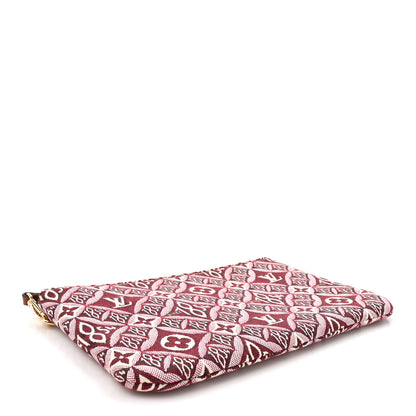 Louis Vuitton Jacquard Since 1854 Neverfull MM GM Pochette Bordeaux 4 of 6