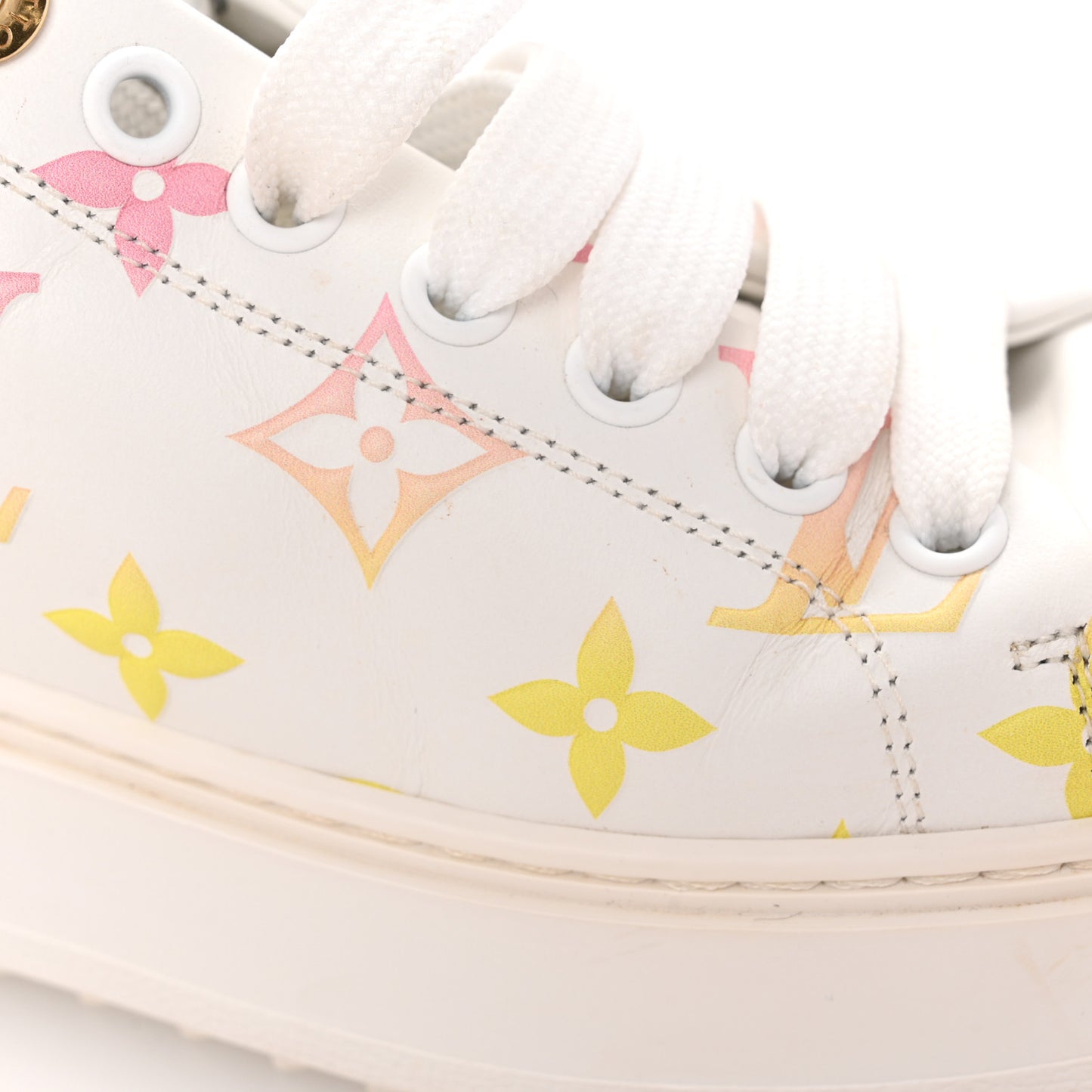 Monogram By The Pool Time Out Sneakers 36 Rose