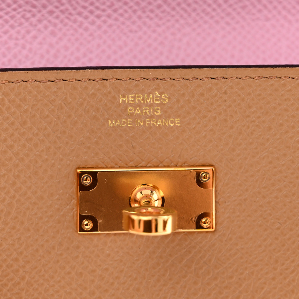 Hermes Epsom Verso Kelly Wallet To Go Chai Mauve Sylvestre 7 of 11