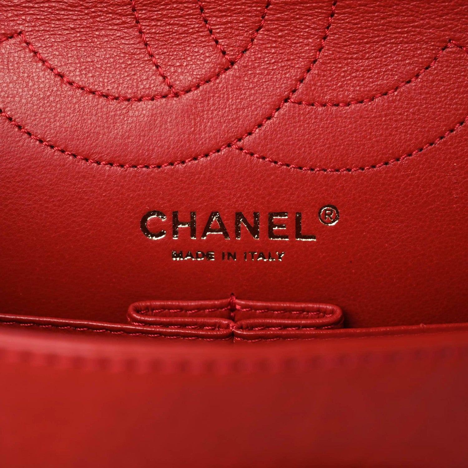 Chanel Aged Calfskin Quilted 2.55 Reissue 226 Flap Red 9 of 13