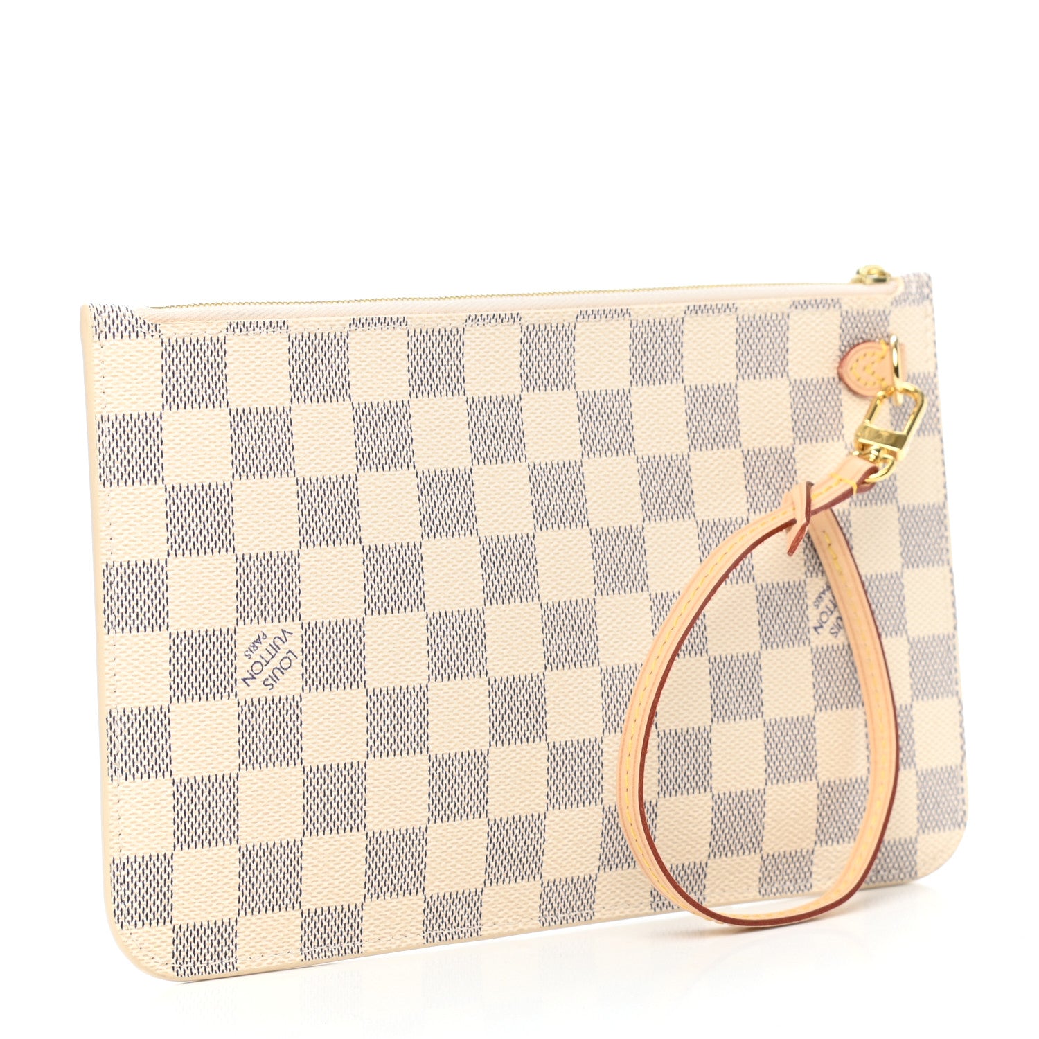 Louis Vuitton Damier Azur Neverfull MM GM Pochette 3 of 6