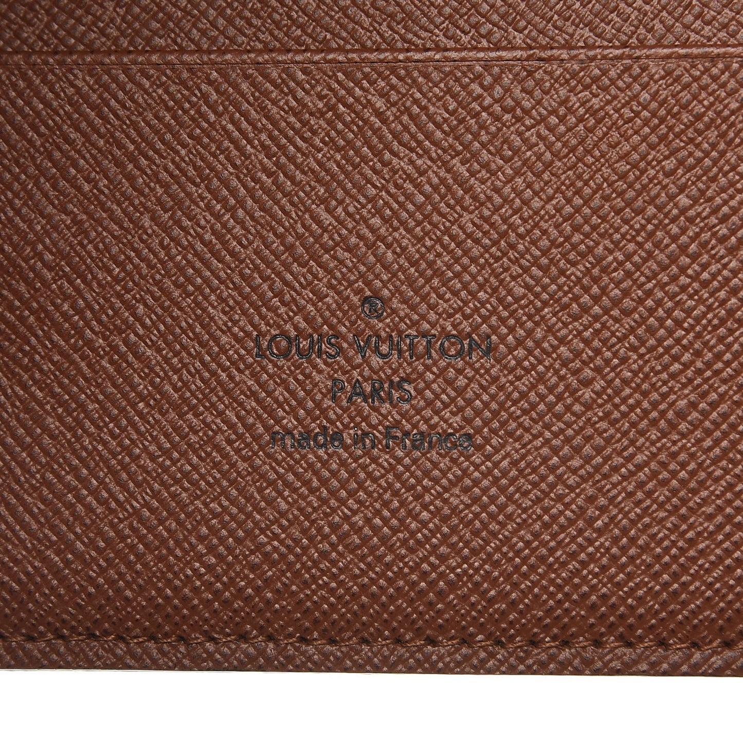 Monogram Large Ring Agenda Cover