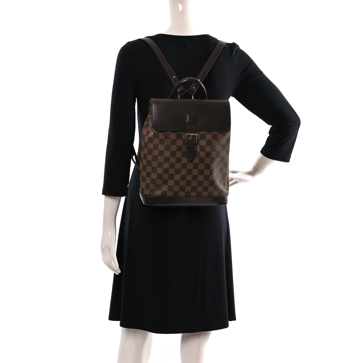 Damier Ebene Soho Backpack