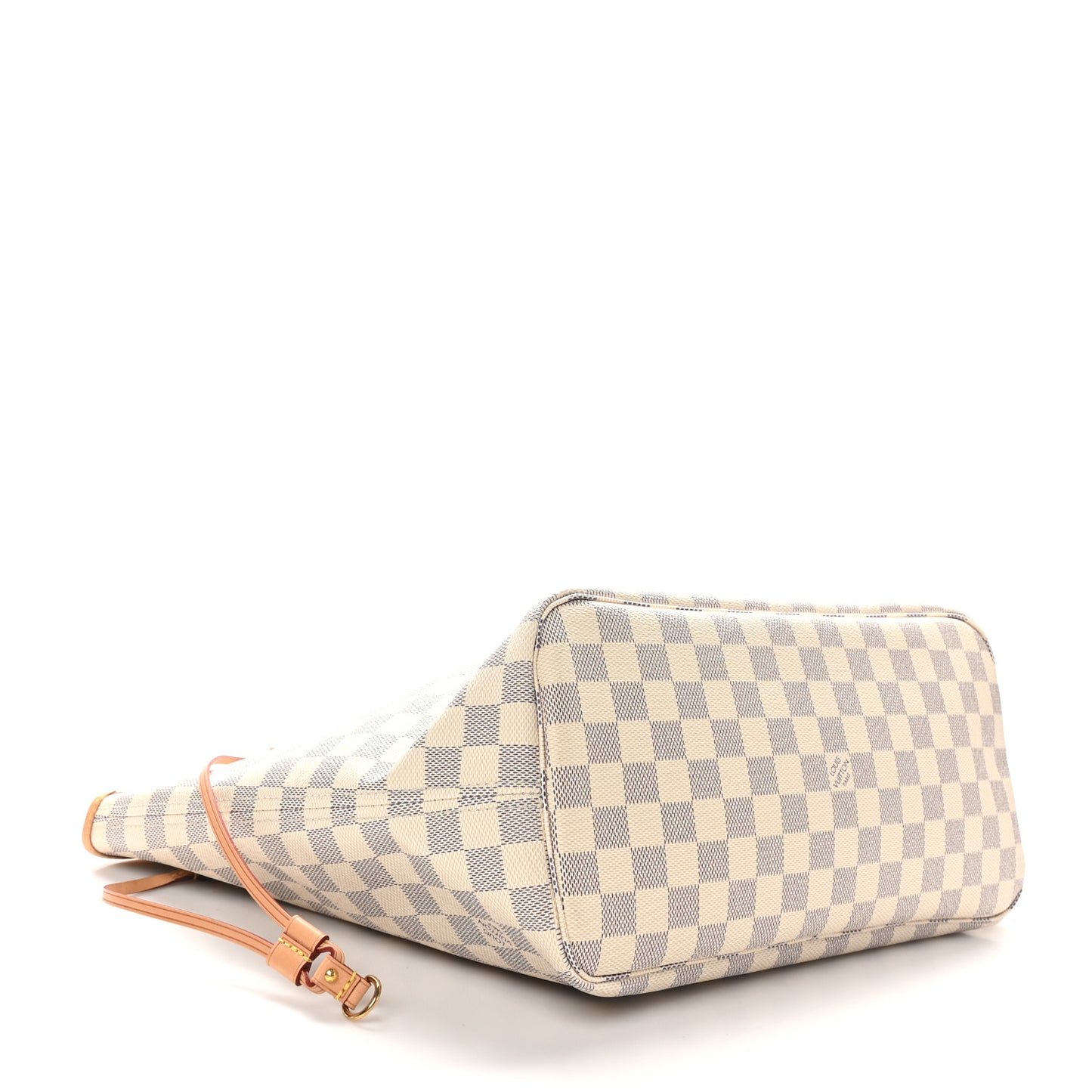 Damier Azur Neo Neverfull MM Rose Ballerine