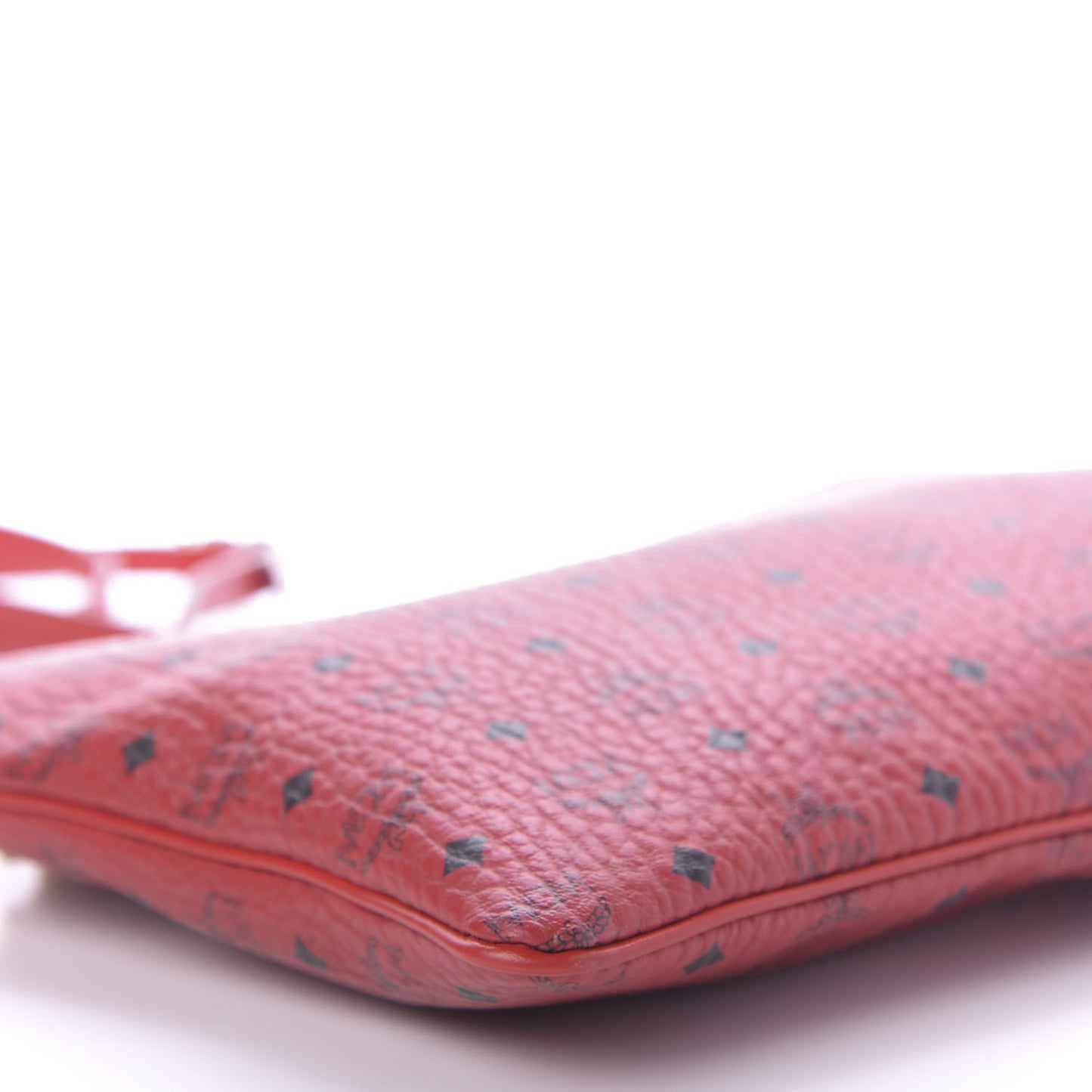 Visetos Medium Crossbody Pouch Ruby Red