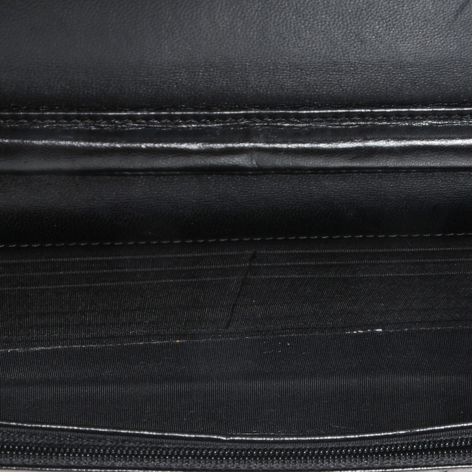 Chanel Python Wallet On Chain WOC Black and Gold 6 of 7
