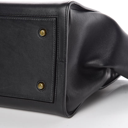 Celine Smooth Calfskin Large Tie Knot Tote Black 23 of 25
