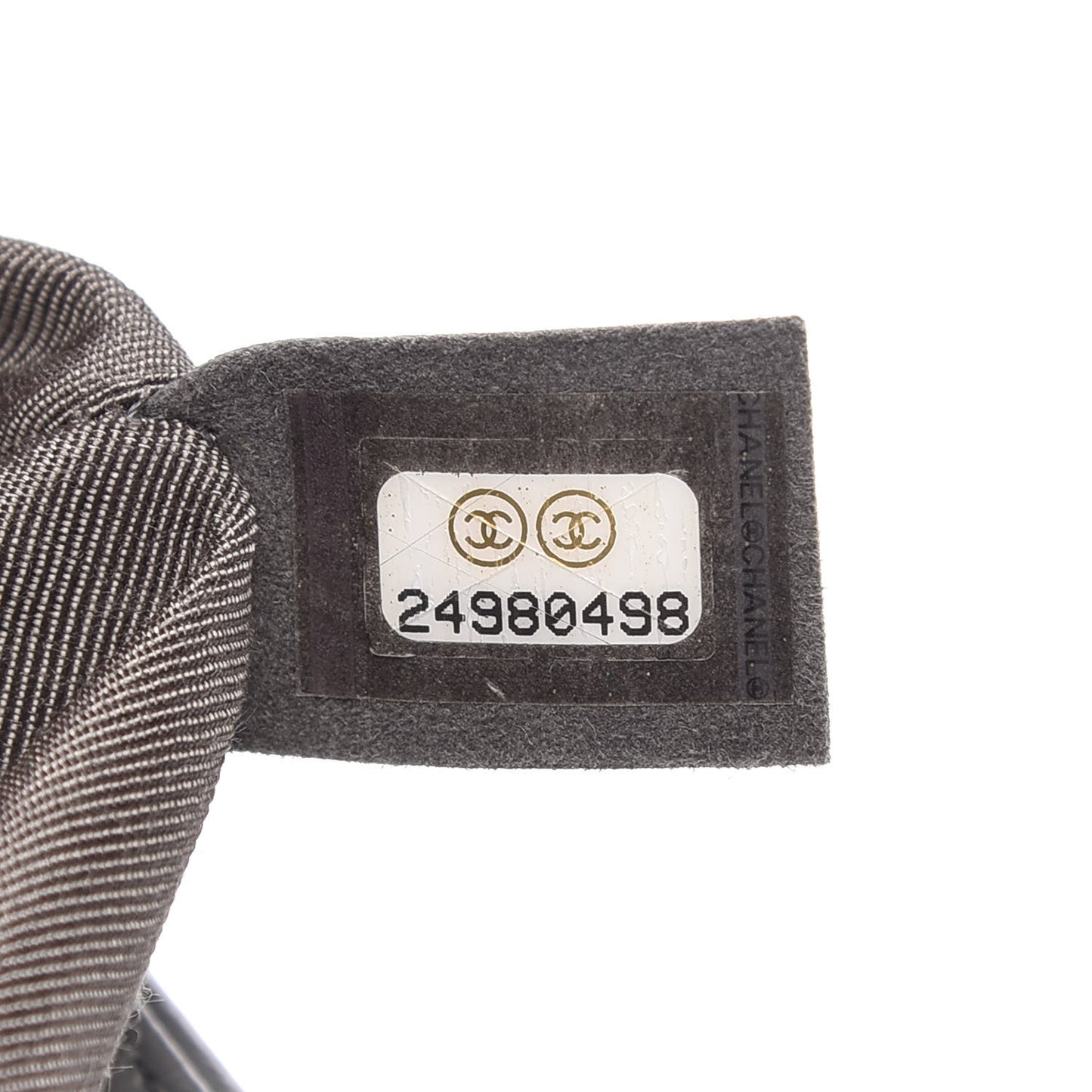 Lambskin Quilted Medium Boy Flap Grey