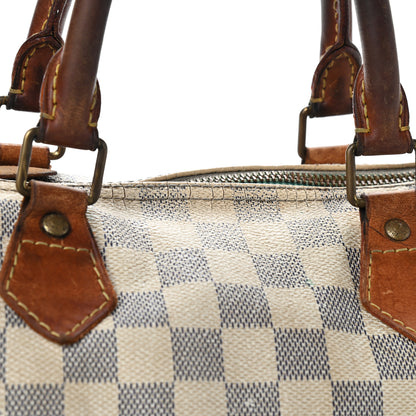 Louis Vuitton Damier Azur Speedy 30 11 of 15