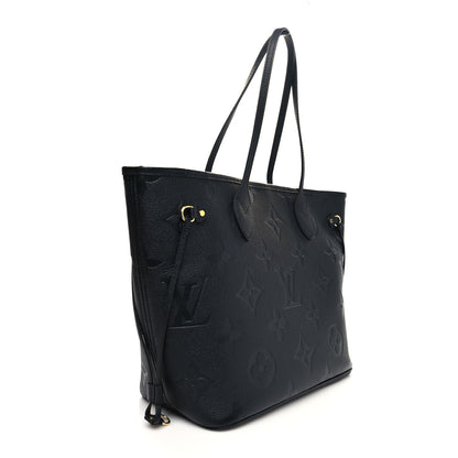 Louis Vuitton Empreinte Monogram Giant Neverfull MM Black 5 of 12