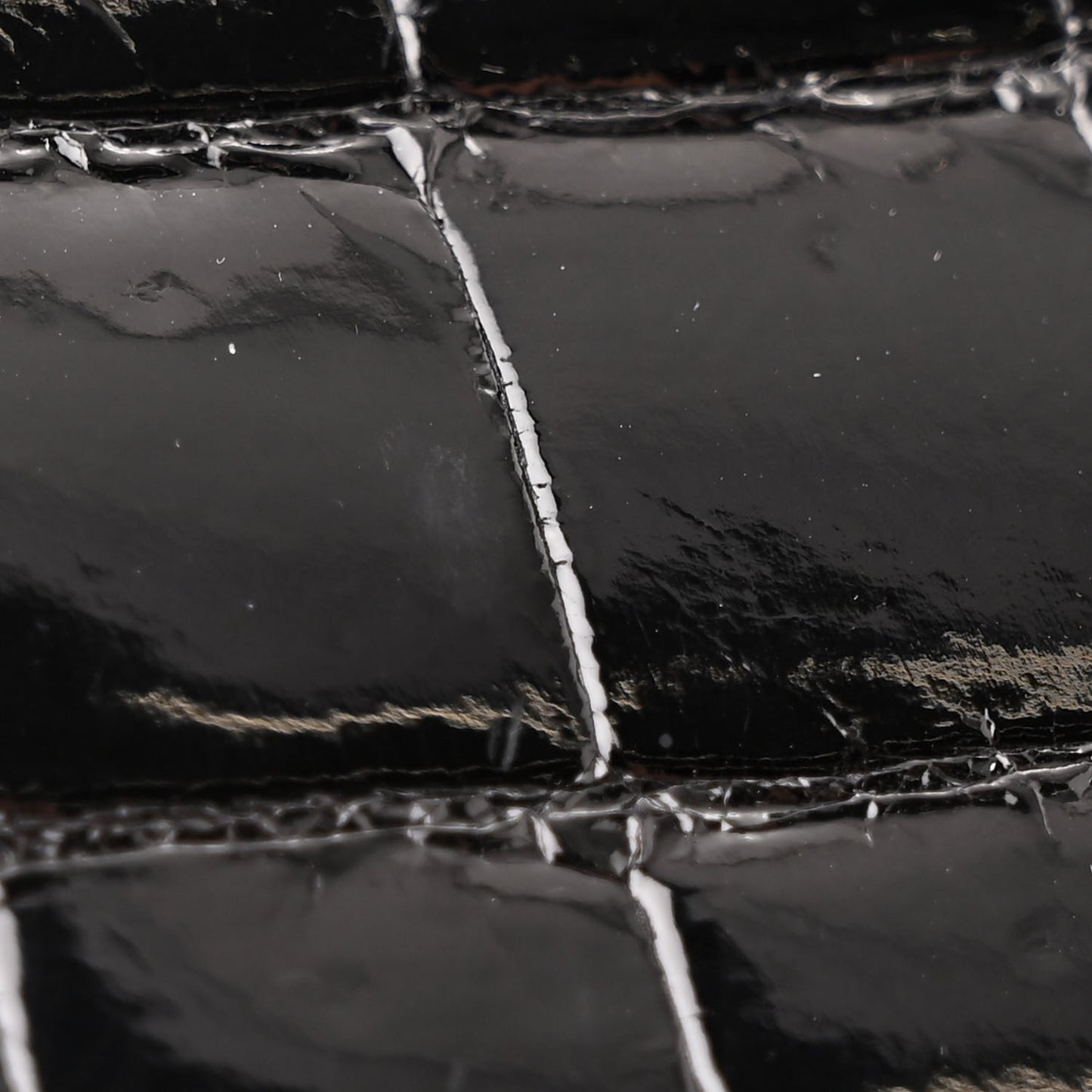 Shiny Porosus Crocodile Birkin 35 Black