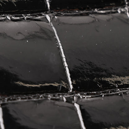 Hermes Shiny Porosus Crocodile Birkin 35 Black 13 of 17