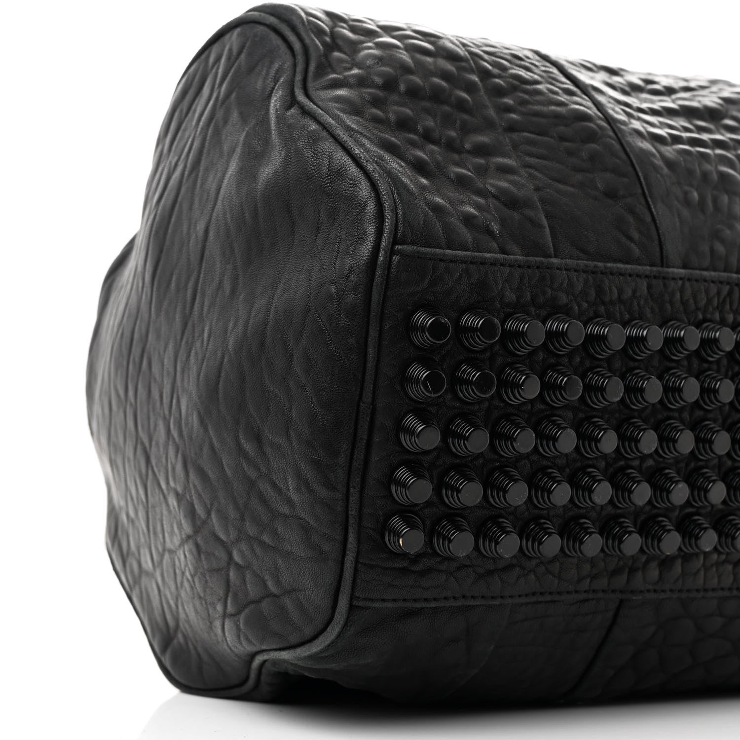 Alexander Wang Pebbled Lambskin Rockie Black Matte Black Hardware 8 of 11