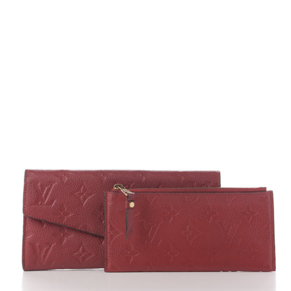 Louis Vuitton Empreinte Curieuse Wallet Cherry 11 of 13