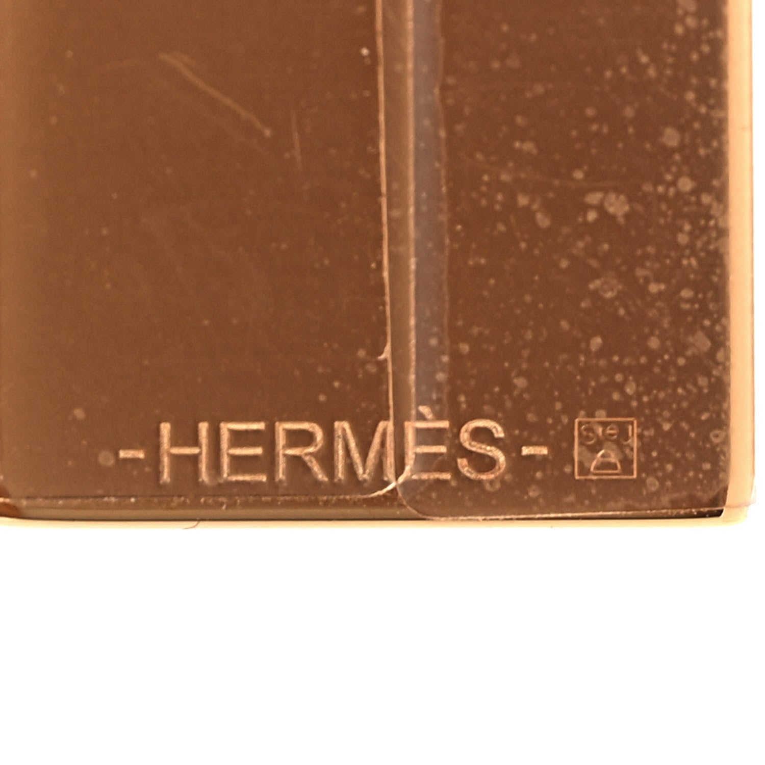 Hermes Swift Small O'Kelly Pendant Necklace Etoupe 5 of 7