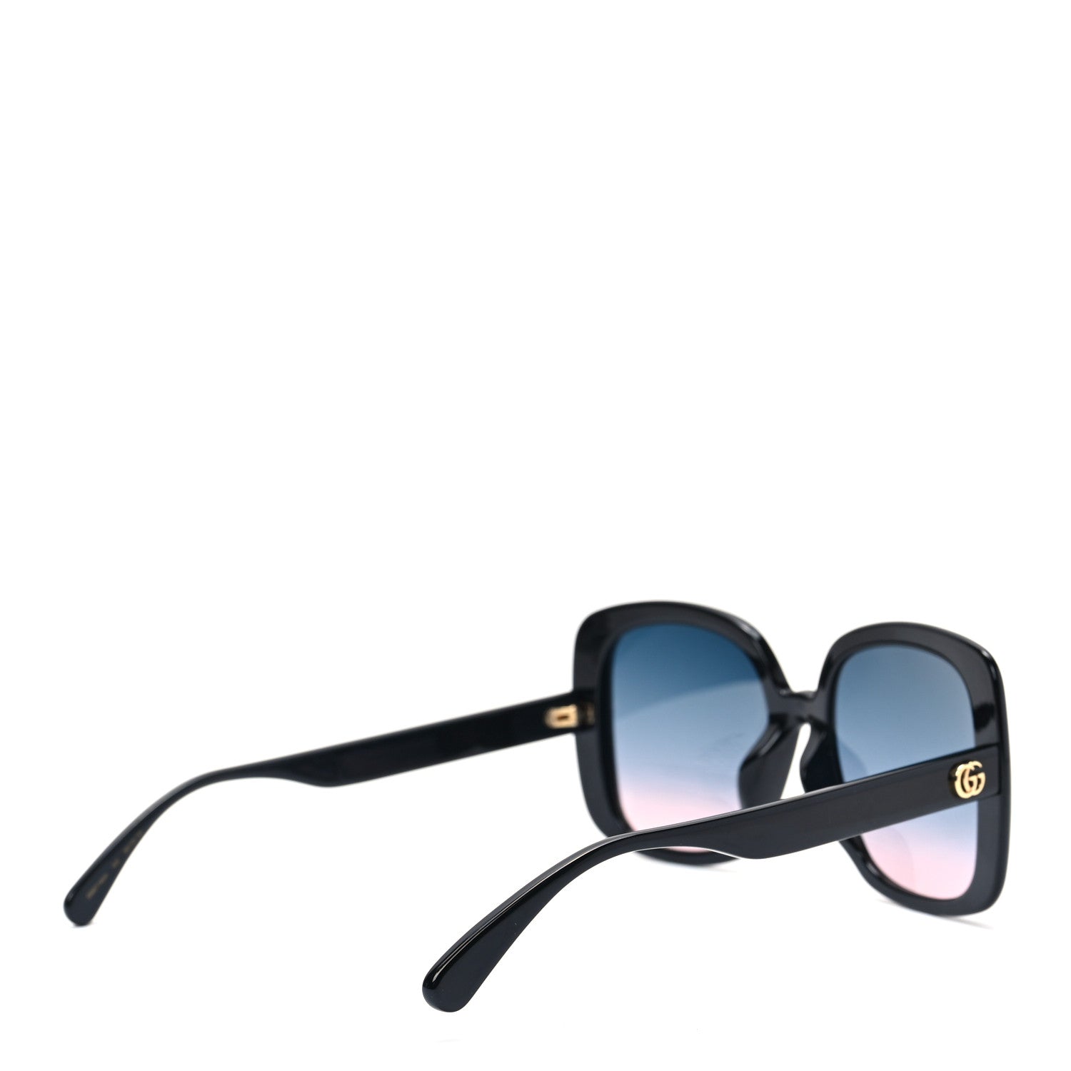 Gucci Oversized Square Sunglasses GG0714SA Black 4 of 7