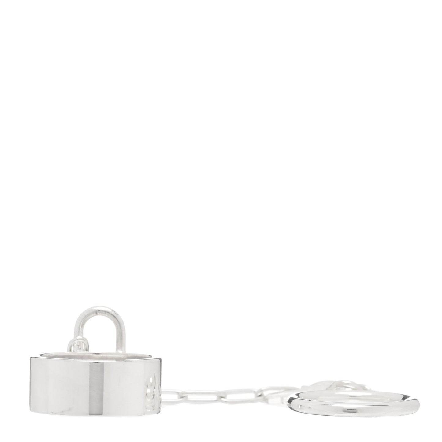 Sterling Silver PM Alphakelly Double Ring 50 5.25