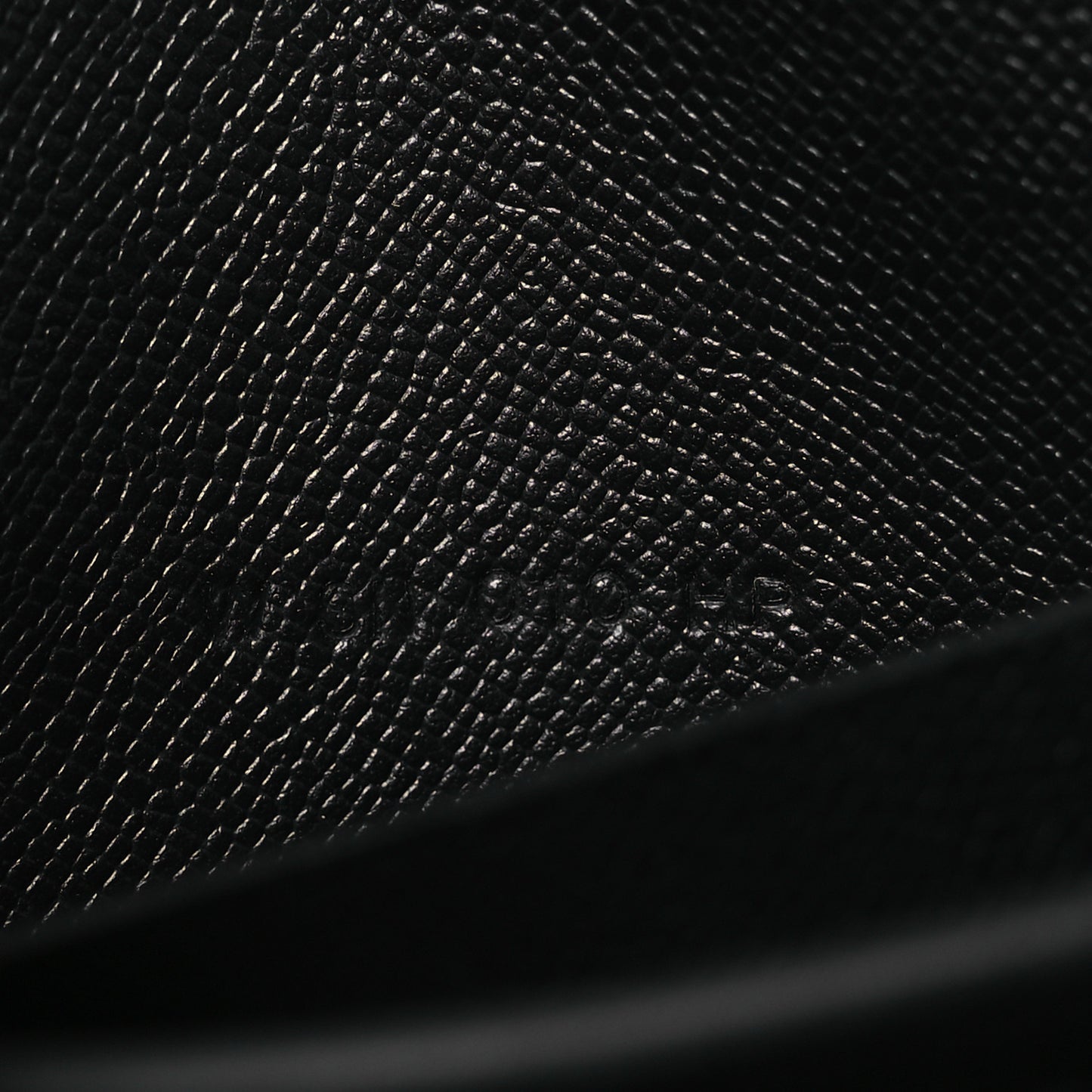 Madame Calfskin Kelly Pocket Slim Wallet Black