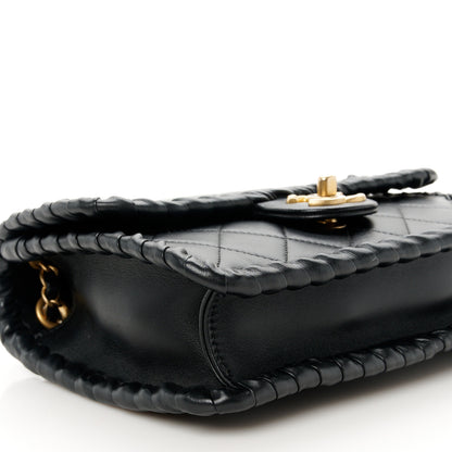 Chanel Calfskin Braided My Own Frame Flap Black 10 of 11