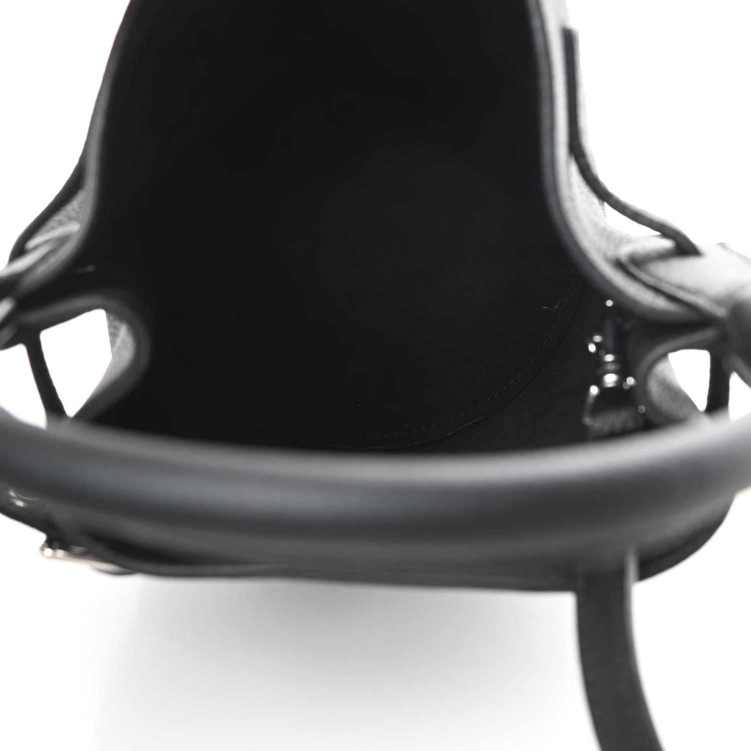Celine Supple Grained Calfskin Nano Big Bag Bucket Black 5 of 10