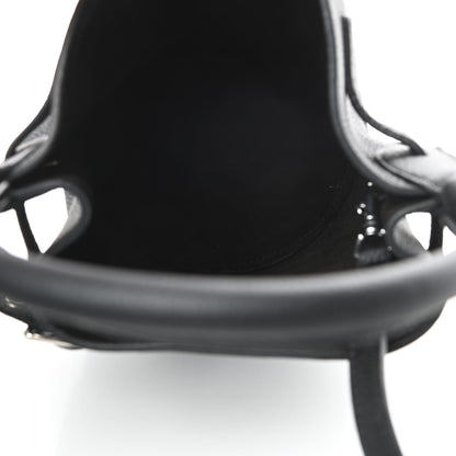 Celine Supple Grained Calfskin Nano Big Bag Bucket Black 5 of 10