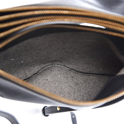 Celine Lambskin Small Trio Crossbody Bag Black 6 of 11