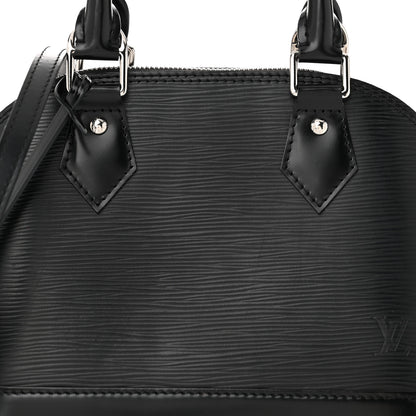 Louis Vuitton Epi Alma BB Black 8 of 10