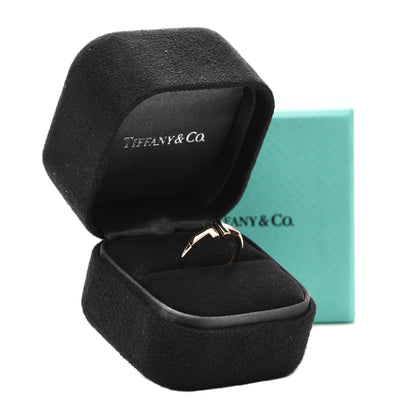 Tiffany 18K Rose Gold T Wire Ring 48 4.5 5 of 5