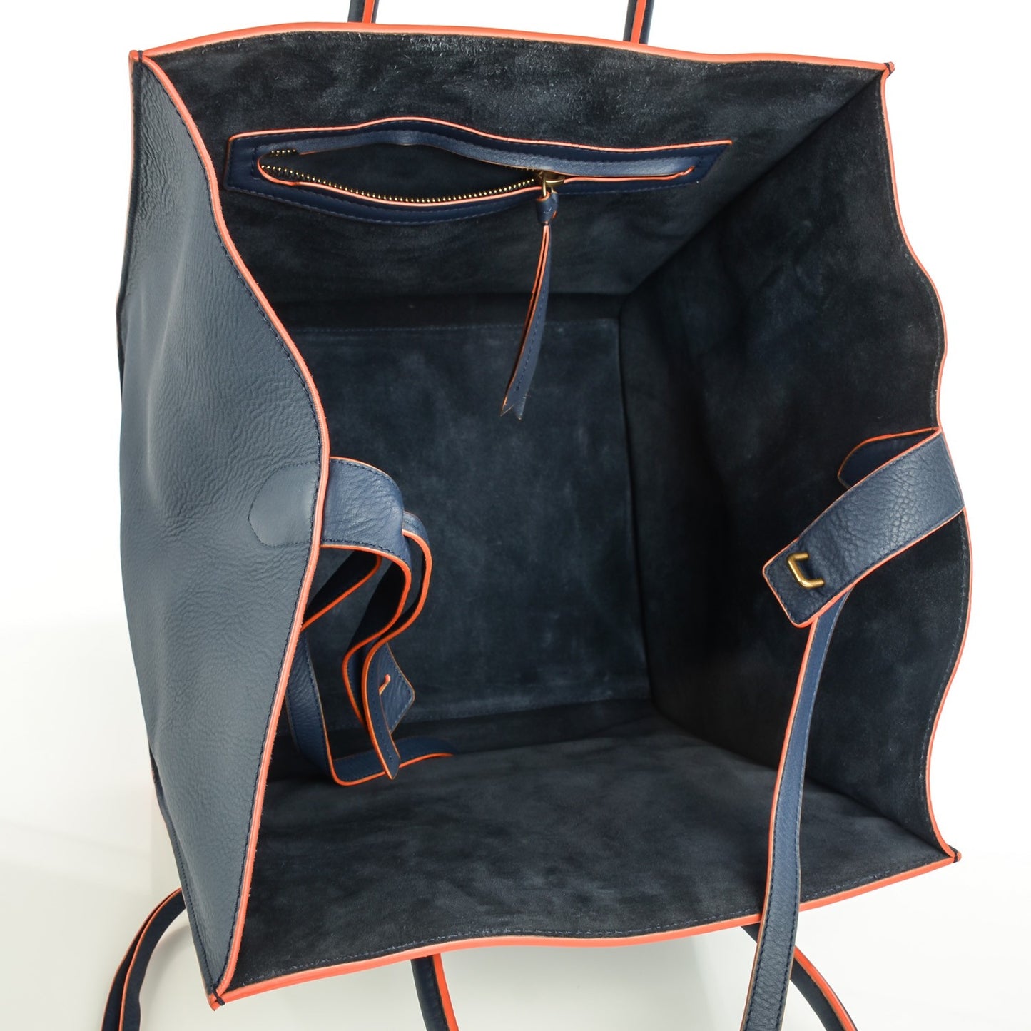 Supple Calfskin Medium Phantom Luggage Midnight