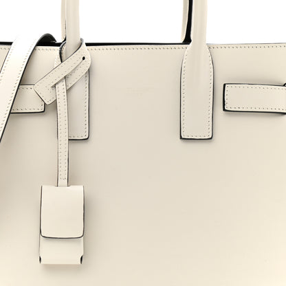 Saint Laurent Grained Calfskin Nano Sac De Jour Porcellana Black 8 of 10