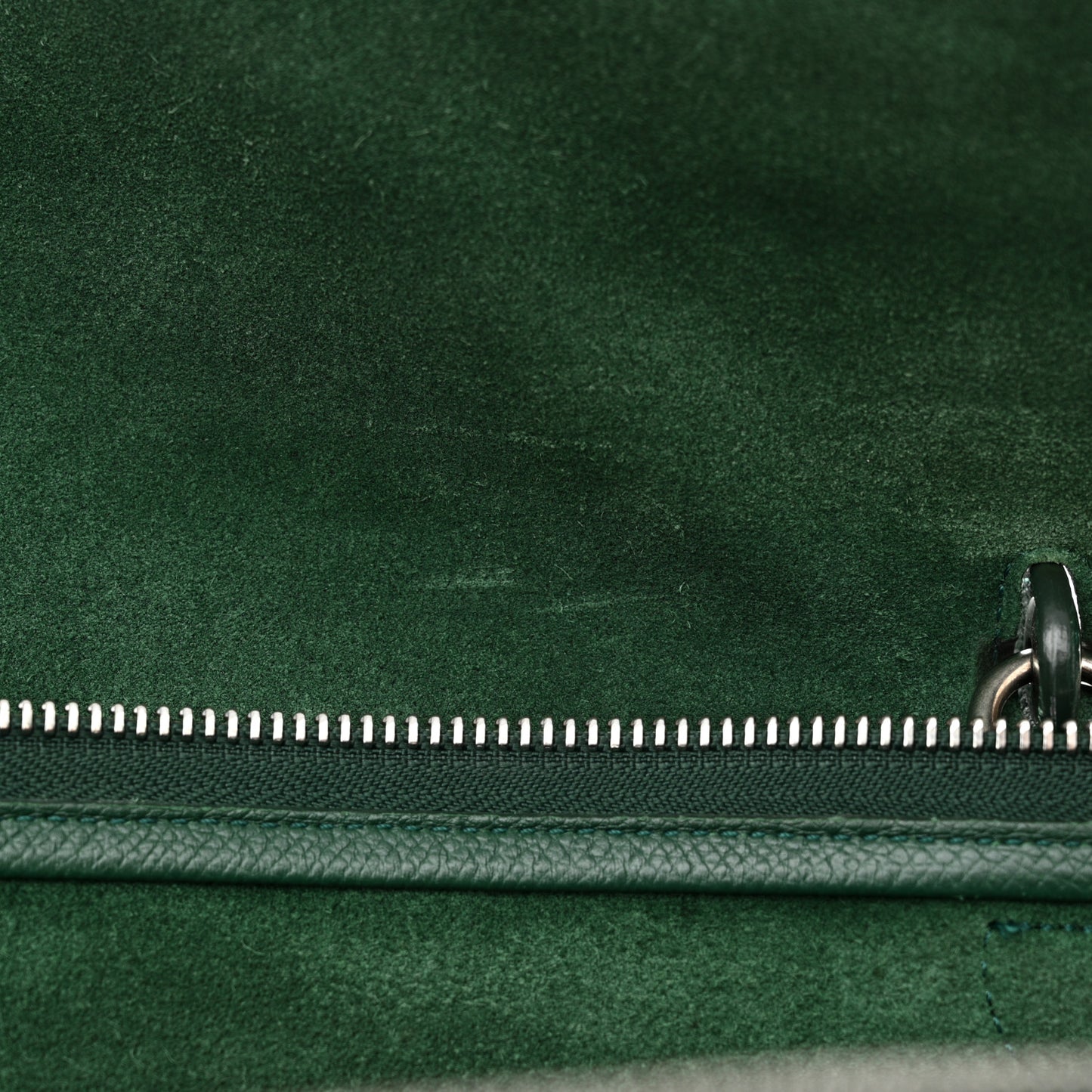 Grained Calfskin Mini Belt Bag Forest