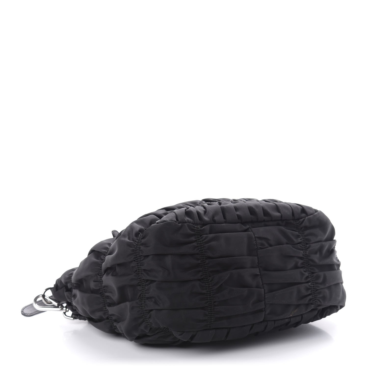 Prada Tessuto Nylon Gaufre Tote Black 4 of 13