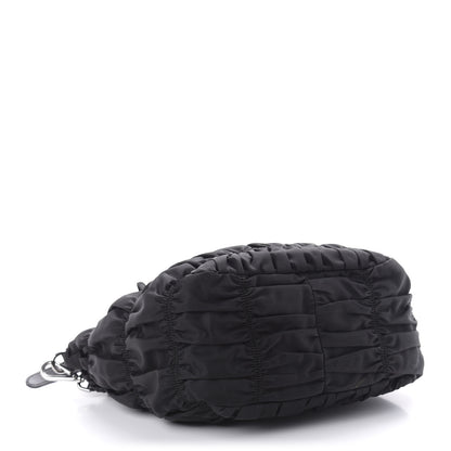 Prada Tessuto Nylon Gaufre Tote Black 4 of 13
