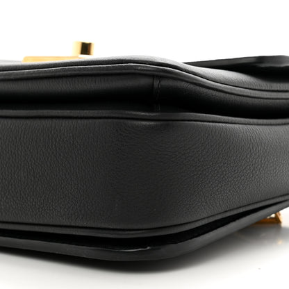 Louis Vuitton Grained Calfskin Lockme Oxford Black 10 of 12