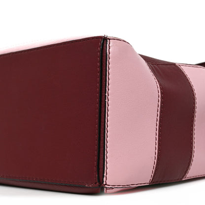 Loewe Calfskin Rugby Small Puzzle Bag Wine Pastel Pink 9 of 9