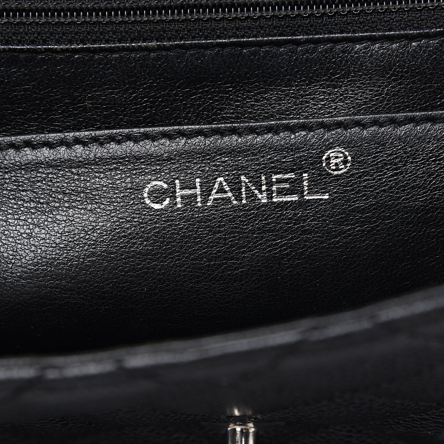 Caviar Quilted Jumbo Kelly Flap Black