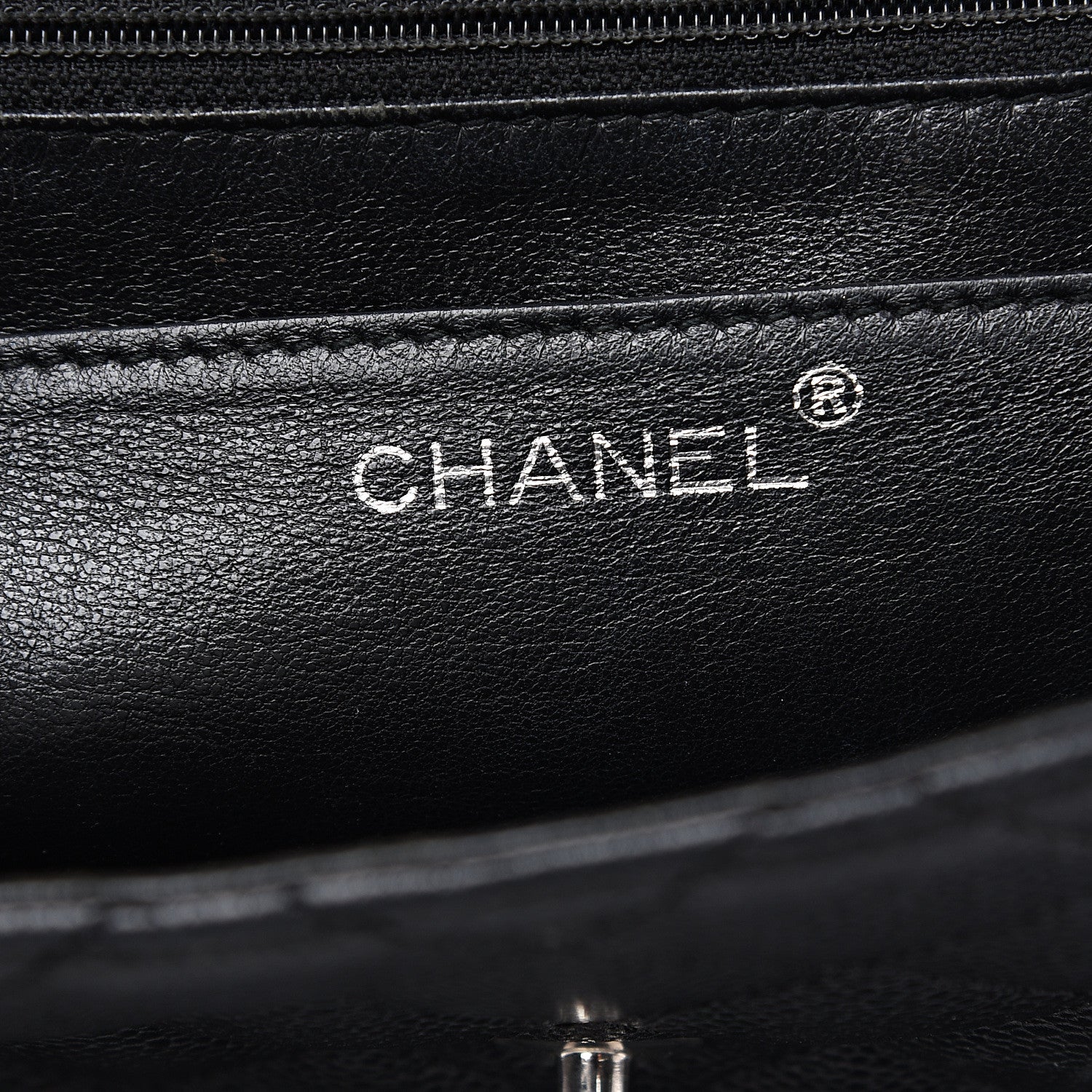Chanel Caviar Quilted Jumbo Kelly Flap Black 5 of 18