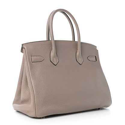 Hermes Togo Birkin 30 Gris Tourterelle 3 of 9