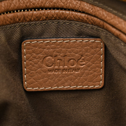 Chloe Calfskin Medium Marcie Satchel Desert Taupe 6 of 13