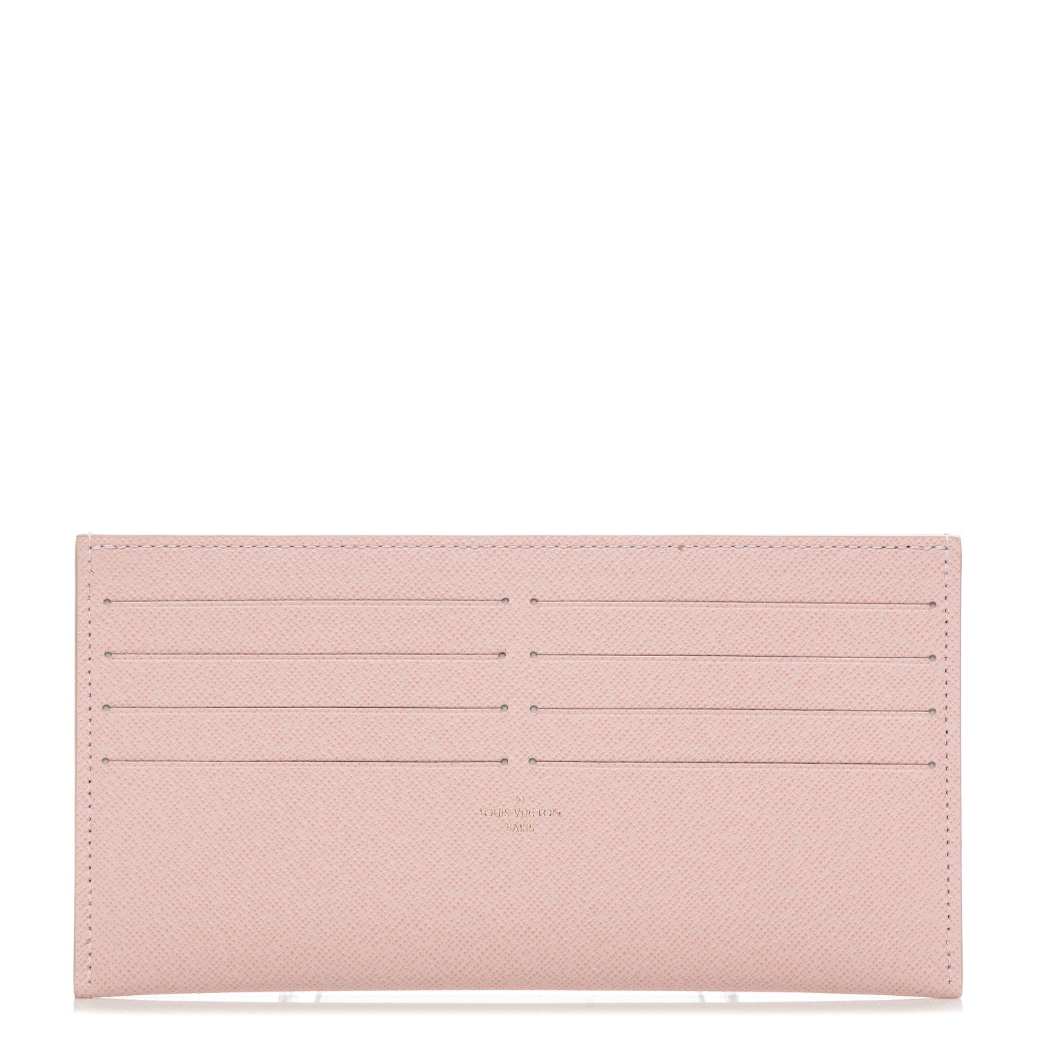 Louis Vuitton Calfskin Felicie Card Holder Insert Rose Ballerine 1 of 6