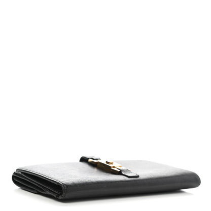 Gucci Calfskin Continental Bardot Wallet Black 4 of 25