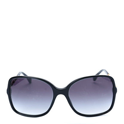 Chanel Lambskin Square Chain Sunglasses 5210-Q Black 2 of 6