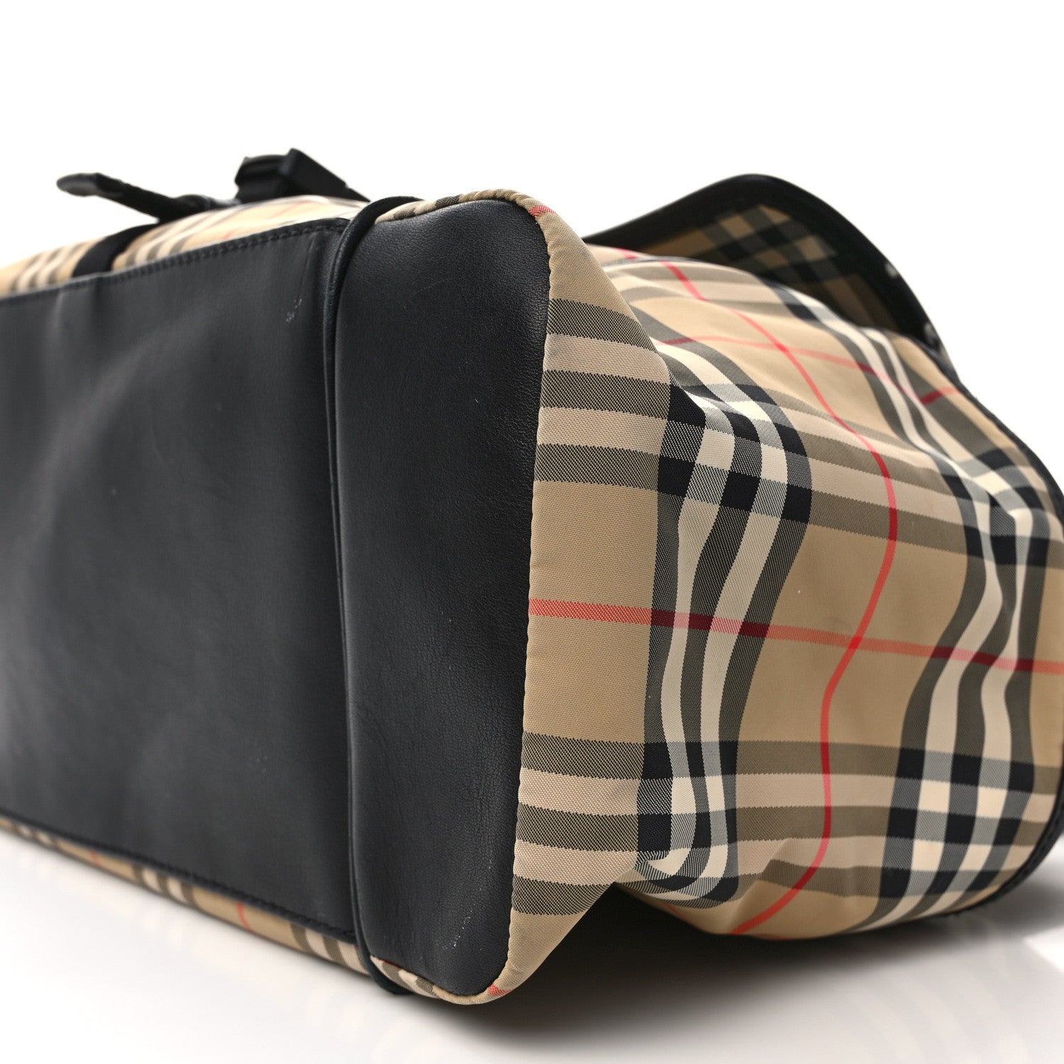 Burberry Nylon Vintage Check Logo Diaper Bag 9 of 14