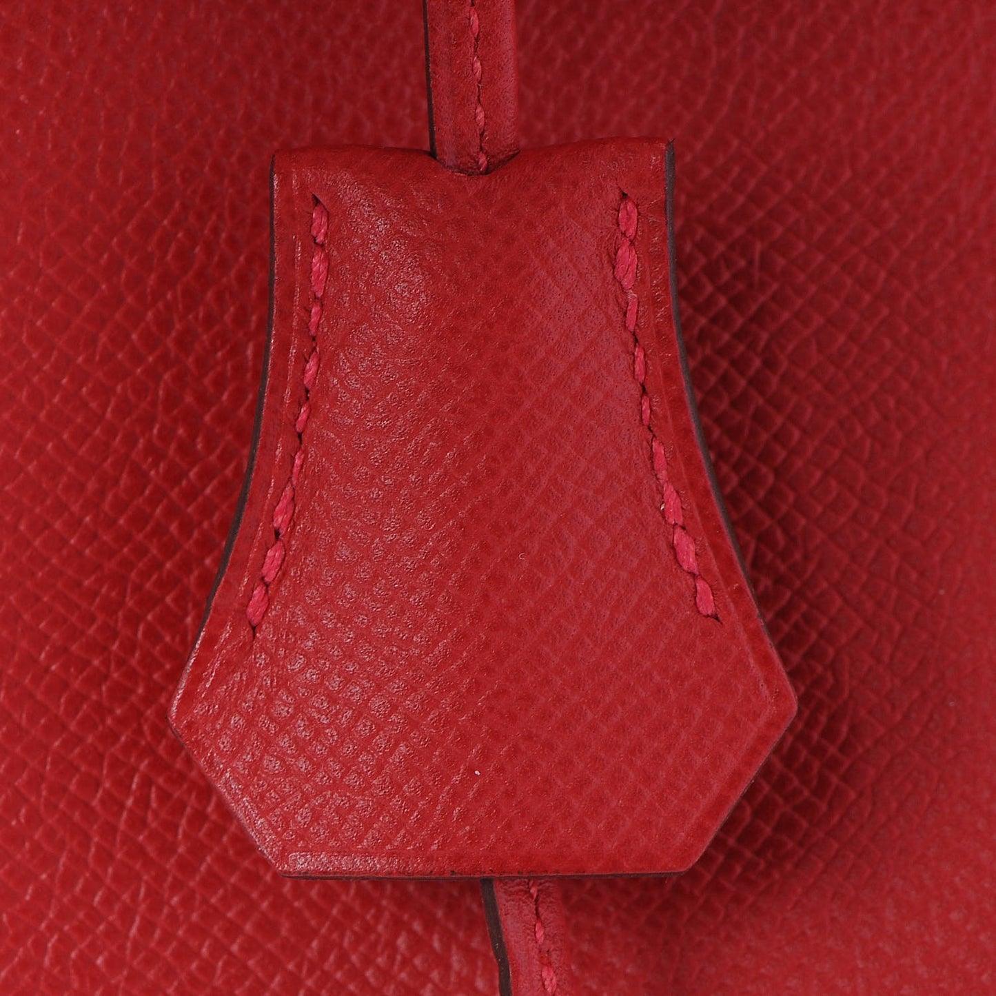 Epsom Birkin 30 Rouge Casaque