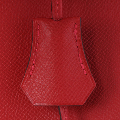 Hermes Epsom Birkin 30 Rouge Casaque 9 of 35