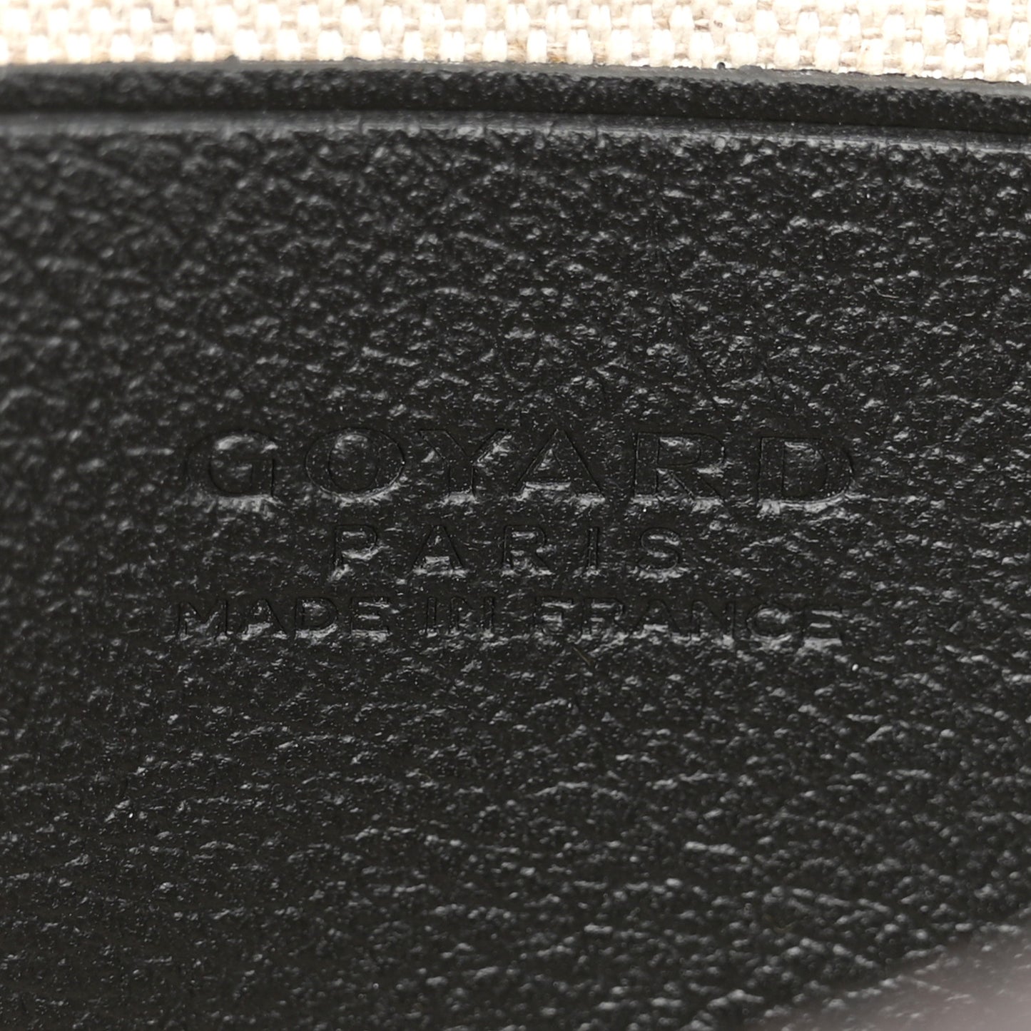 Goyardine Plumet Wallet Clutch Black