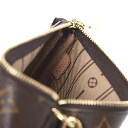 Louis Vuitton Monogram Complice Trunks and Bags Mini Pochette Accessories Beige 9 of 10