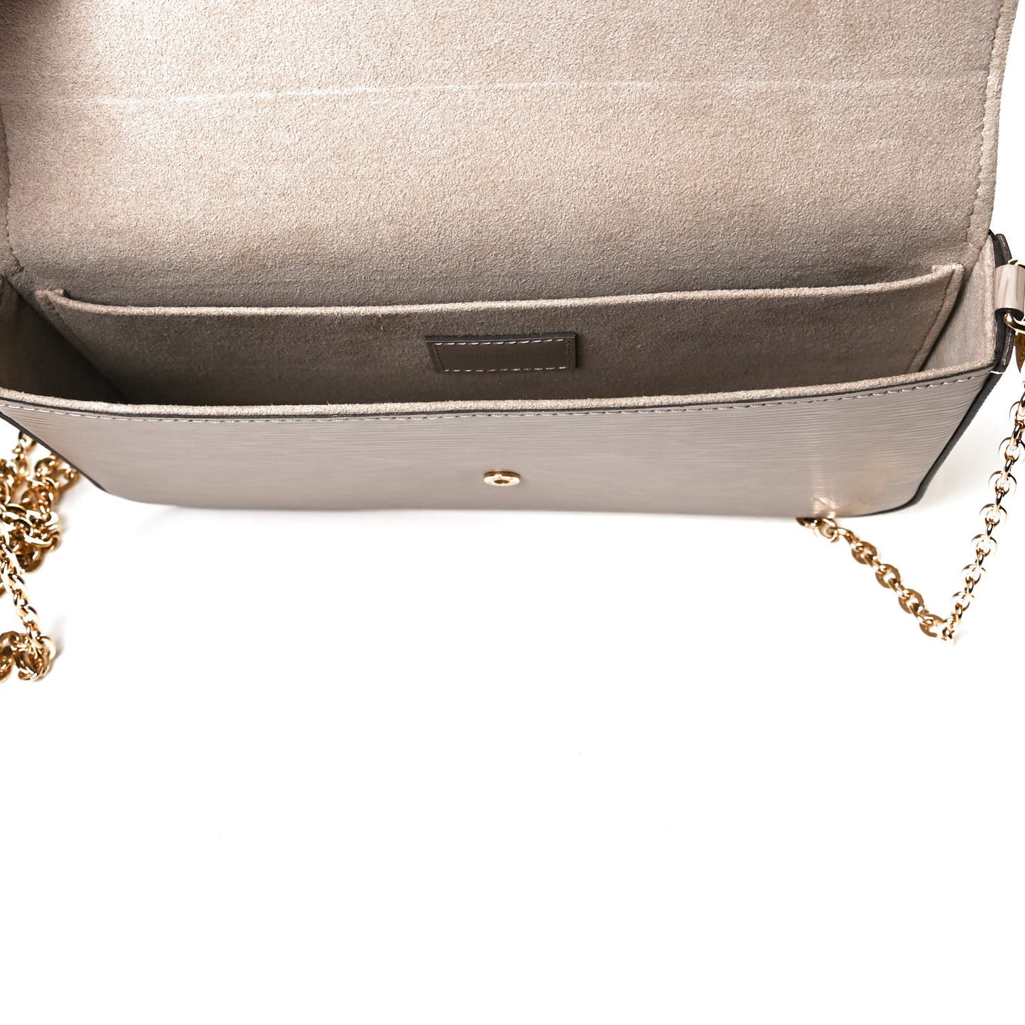 Epi Felicie Pochette Chain Wallet Galet