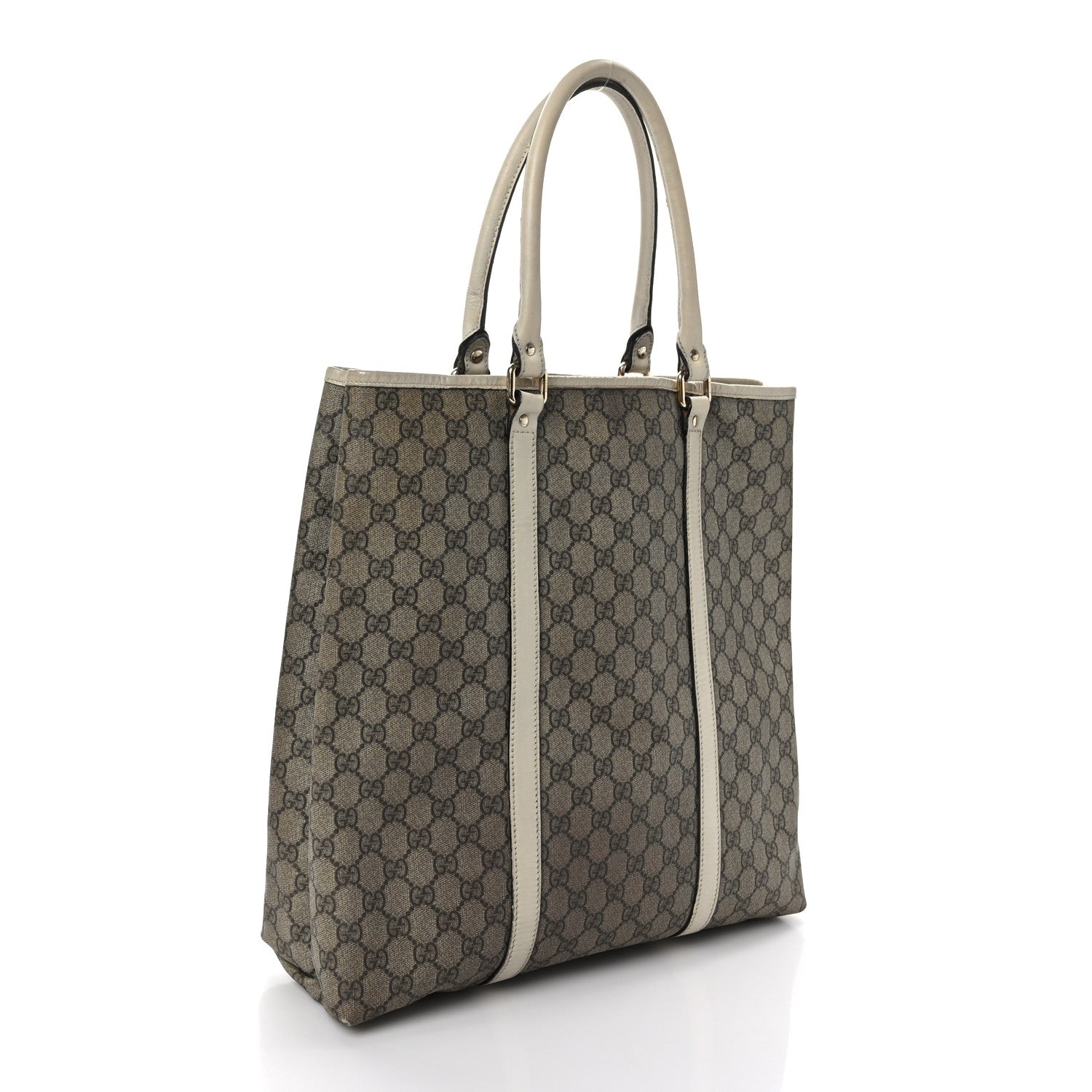 Gucci GG Plus Monogram Joy Vertical Tote Off White 3 of 10